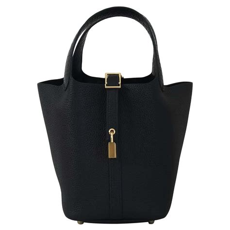 hermes picotin gold hardware|Hermes picotin black.